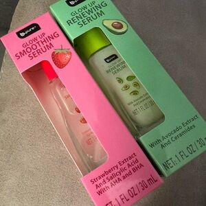 Glow Up Smoothing & Renewing Serum Duo - Pink & Green